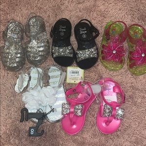 Toddler girl jelly sandals